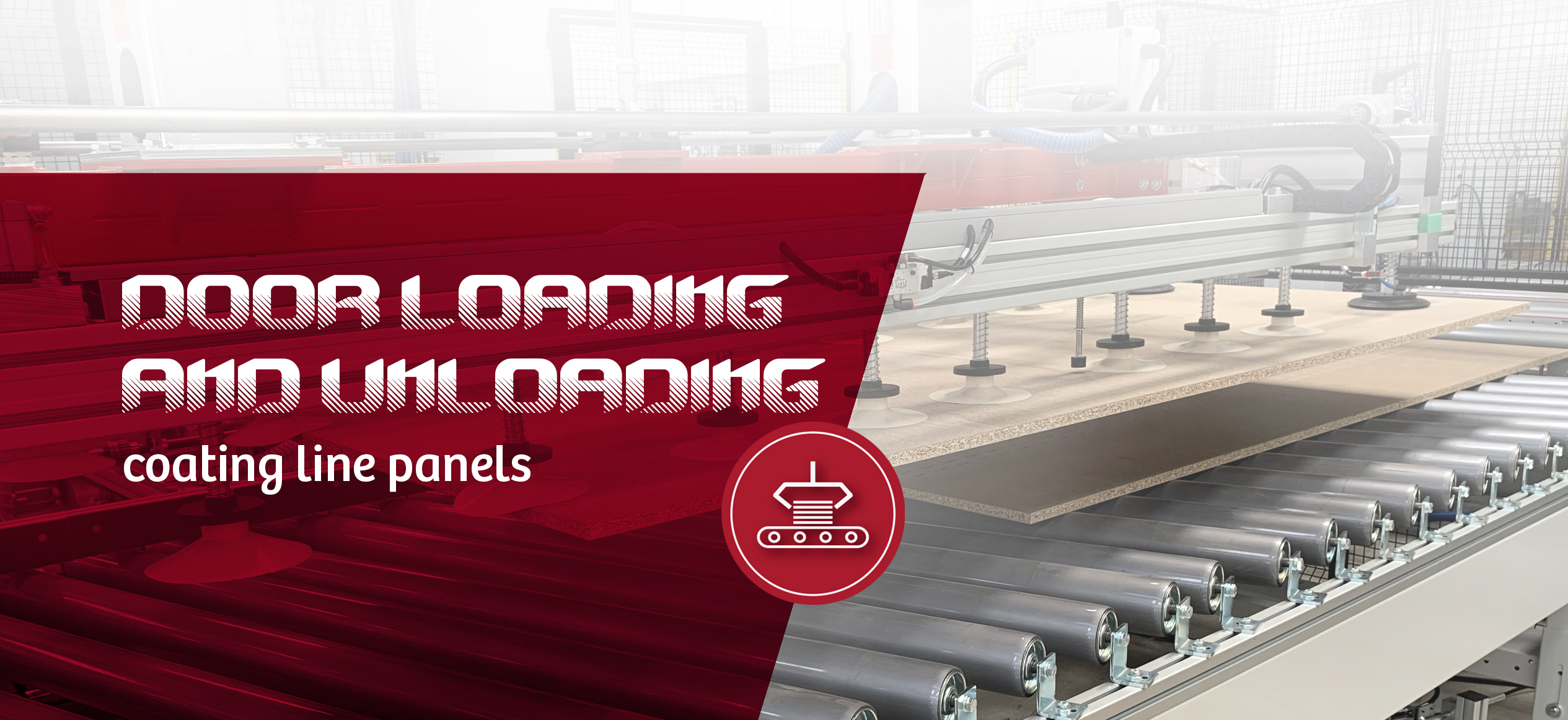 Door loading and unloading desk | Automated handling system